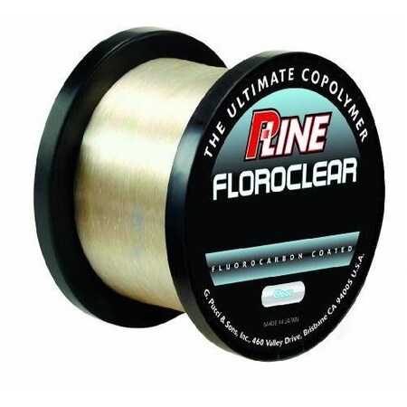 P-Line Floroclear Fluorocarbon Coated Mono 10Lb 3000Yd Clear FCC-10
